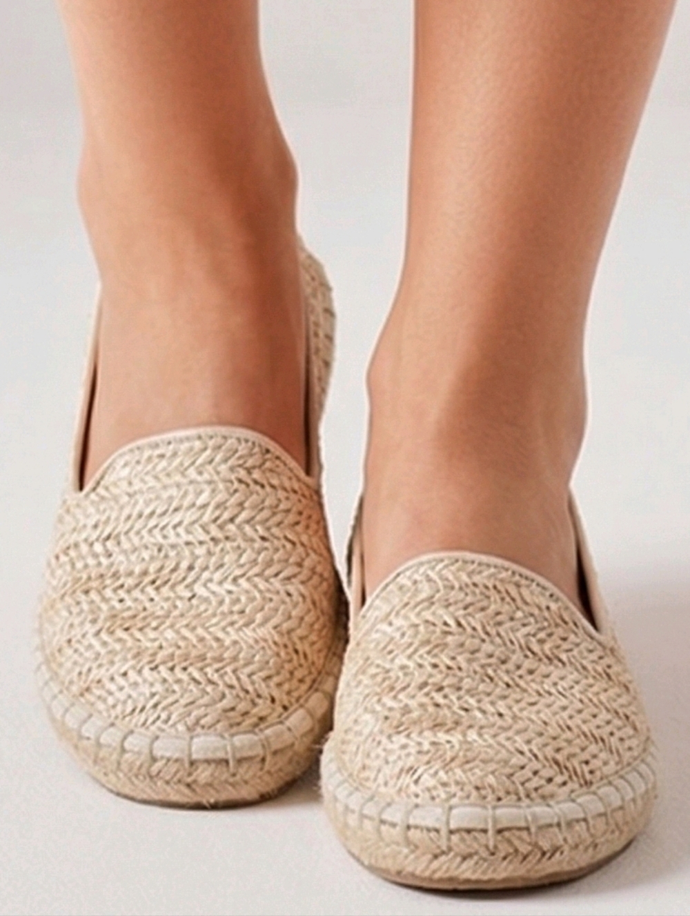 DV by Dolce Vita Straw Espardrille Slip On Loafers